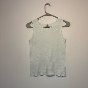White Sleeveless Top